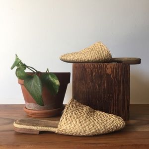 Jeffrey Campbell Woven Mules